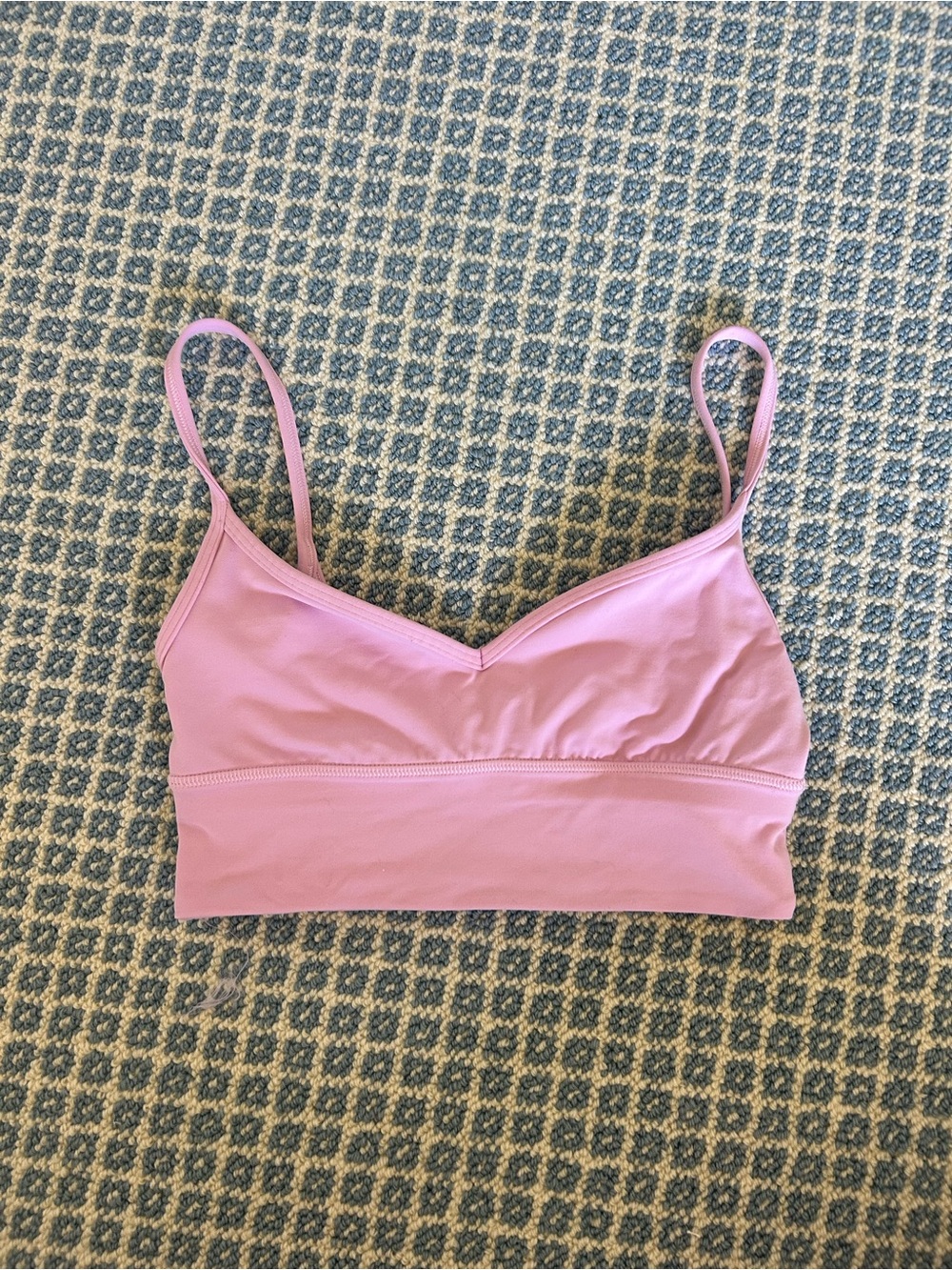 lululemon athletica Light Pink Strappy Bralette